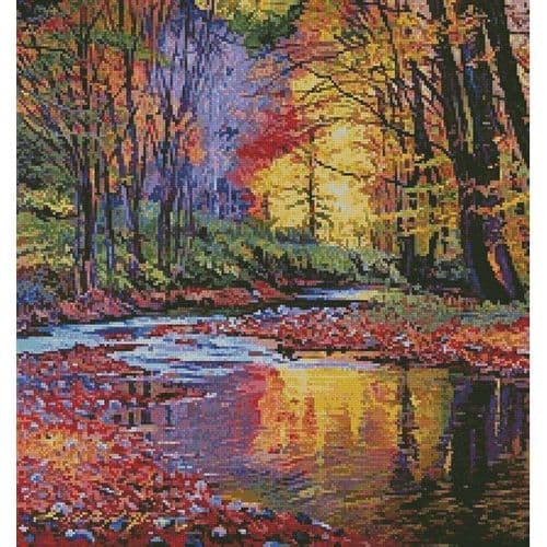Autumn Prelude (Crop) by Artecy printed cross stitch chart